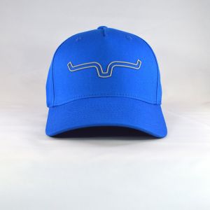 Kimes Ranch Fitted Weld Horns Hat - Cobalt Blue